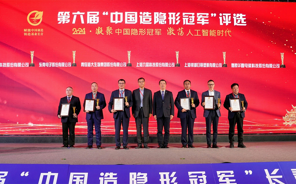 頂立科技榮獲第六屆“中國造隱形冠軍”稱號(hào)